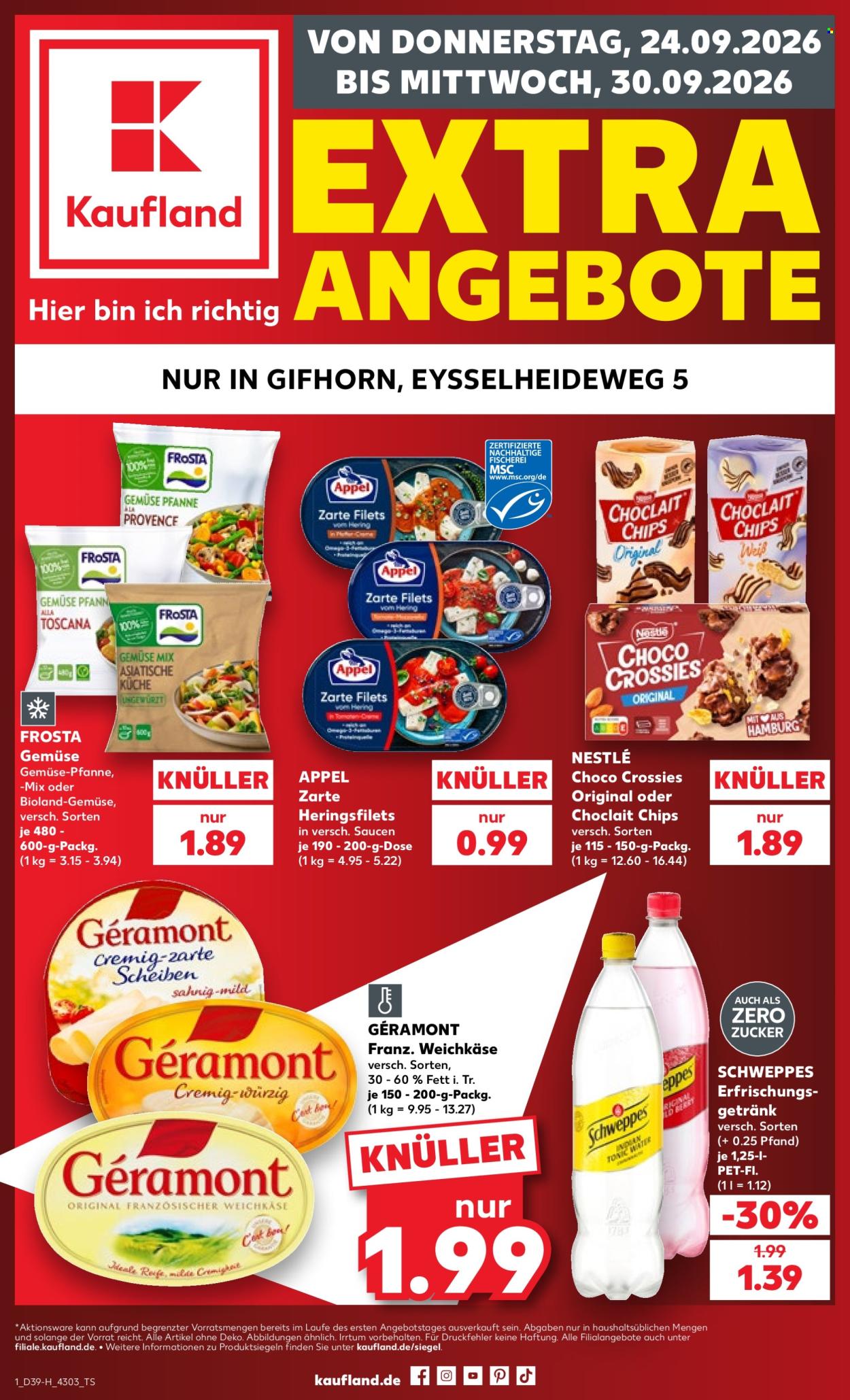 Kaufland Prospekte  - 24.09.2026 - 30.09.2026. Seite 1