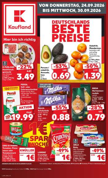 Prospekte Kaufland - 24.09.2026 - 30.09.2026.
