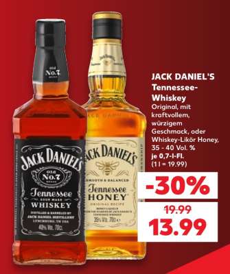 Jack Daniel’s Tennessee Whiskey