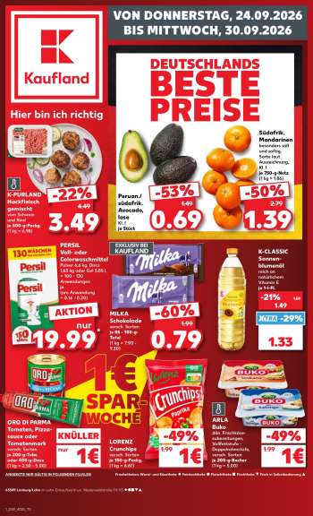 Prospekte Kaufland - 24.09.2026 - 30.09.2026.