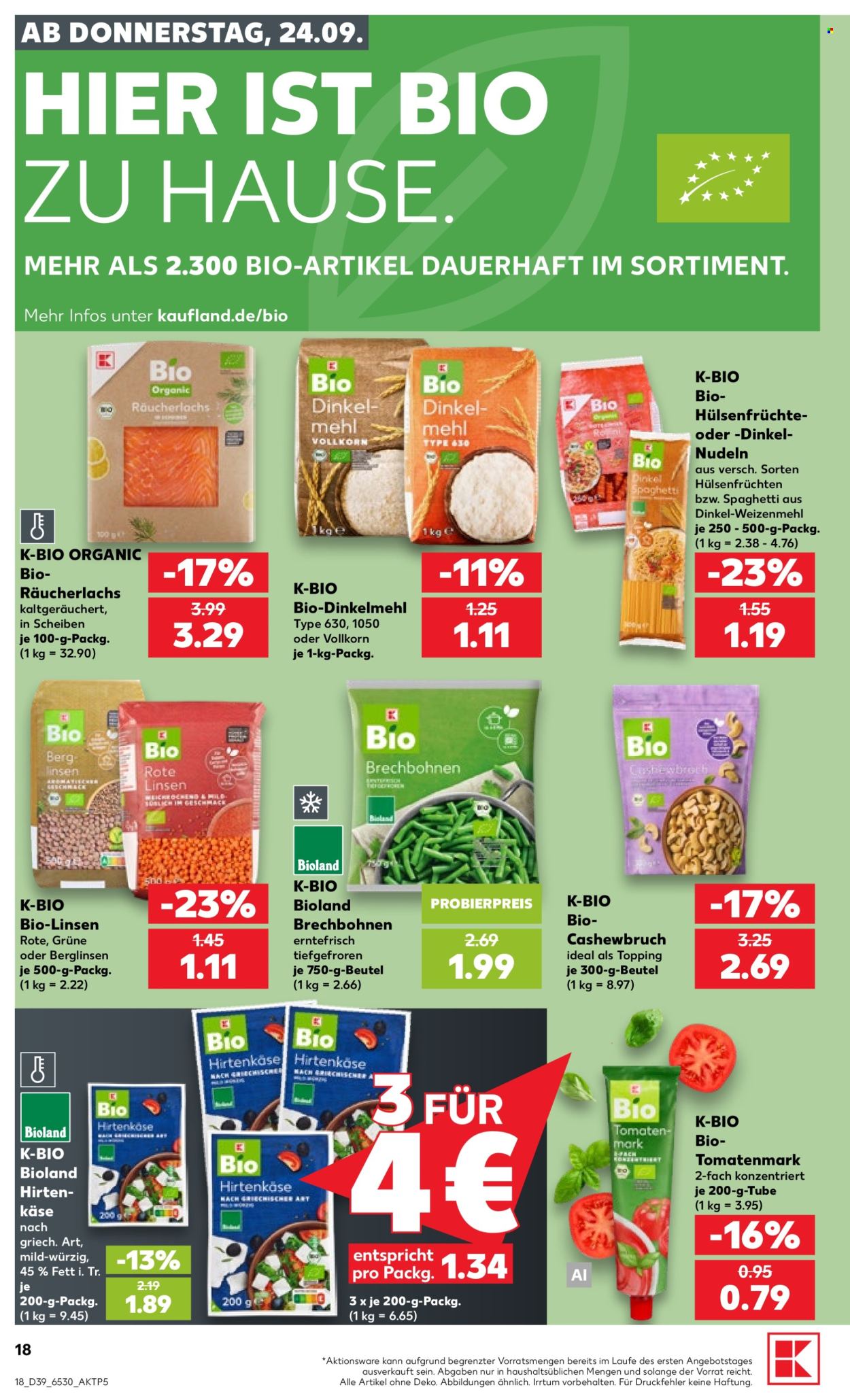 Kaufland Prospekte  - 24.09.2026 - 30.09.2026. Seite 18