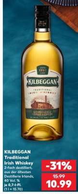 Kilbeggan Traditional Irish Whiskey