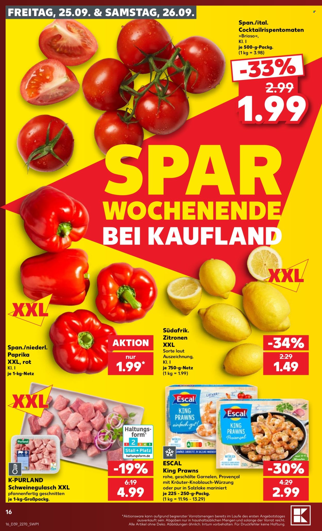 Kaufland Prospekte  - 24.09.2026 - 30.09.2026. Seite 16