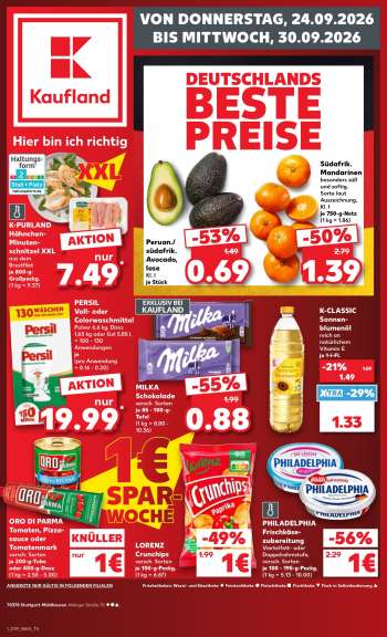 Prospekte Kaufland - 24.09.2026 - 30.09.2026.