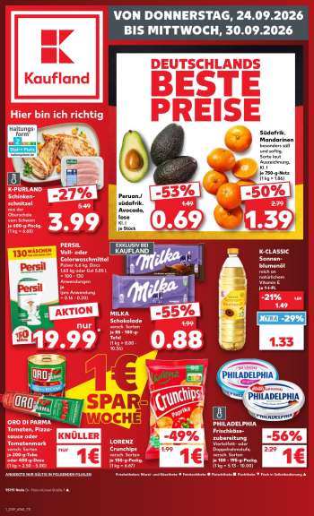 Prospekte Kaufland - 24.09.2026 - 30.09.2026.