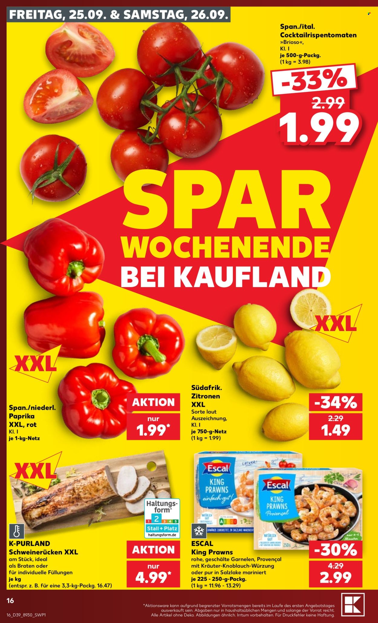 Kaufland Prospekte  - 24.09.2026 - 30.09.2026. Seite 16