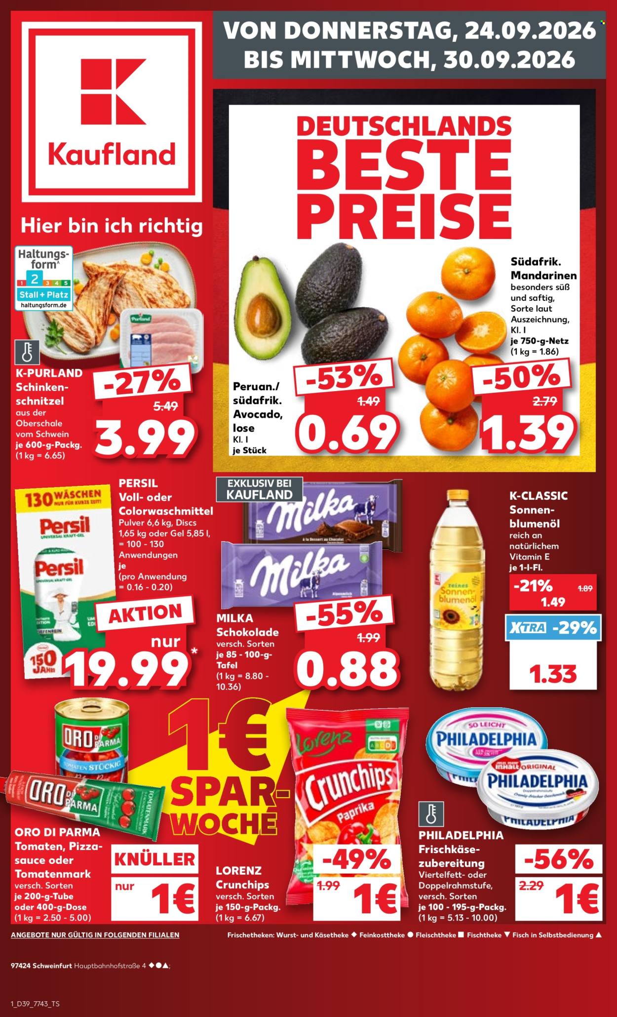 Kaufland Prospekte  - 24.09.2026 - 30.09.2026. Seite 1