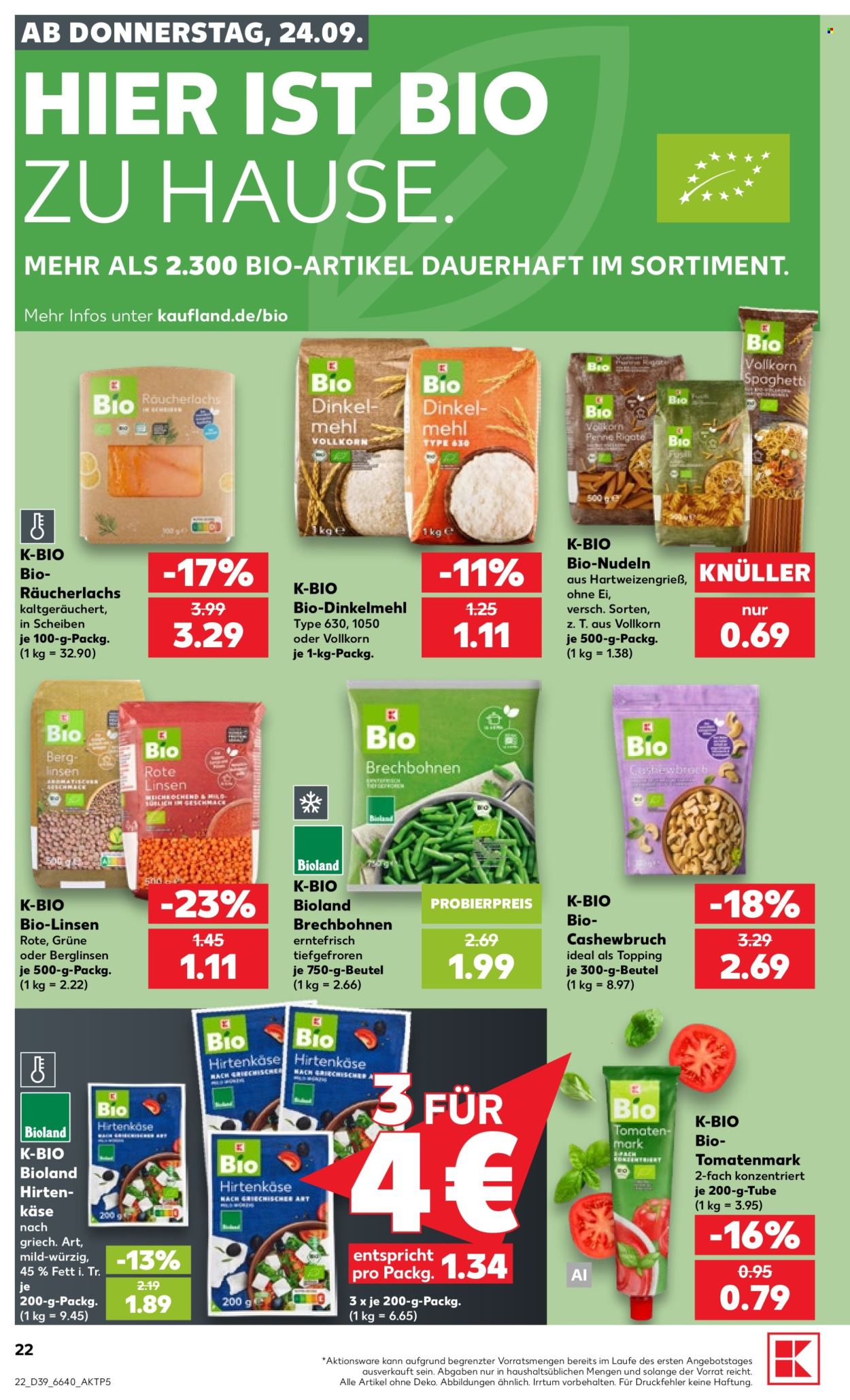 Kaufland Prospekte  - 24.09.2026 - 30.09.2026. Seite 22
