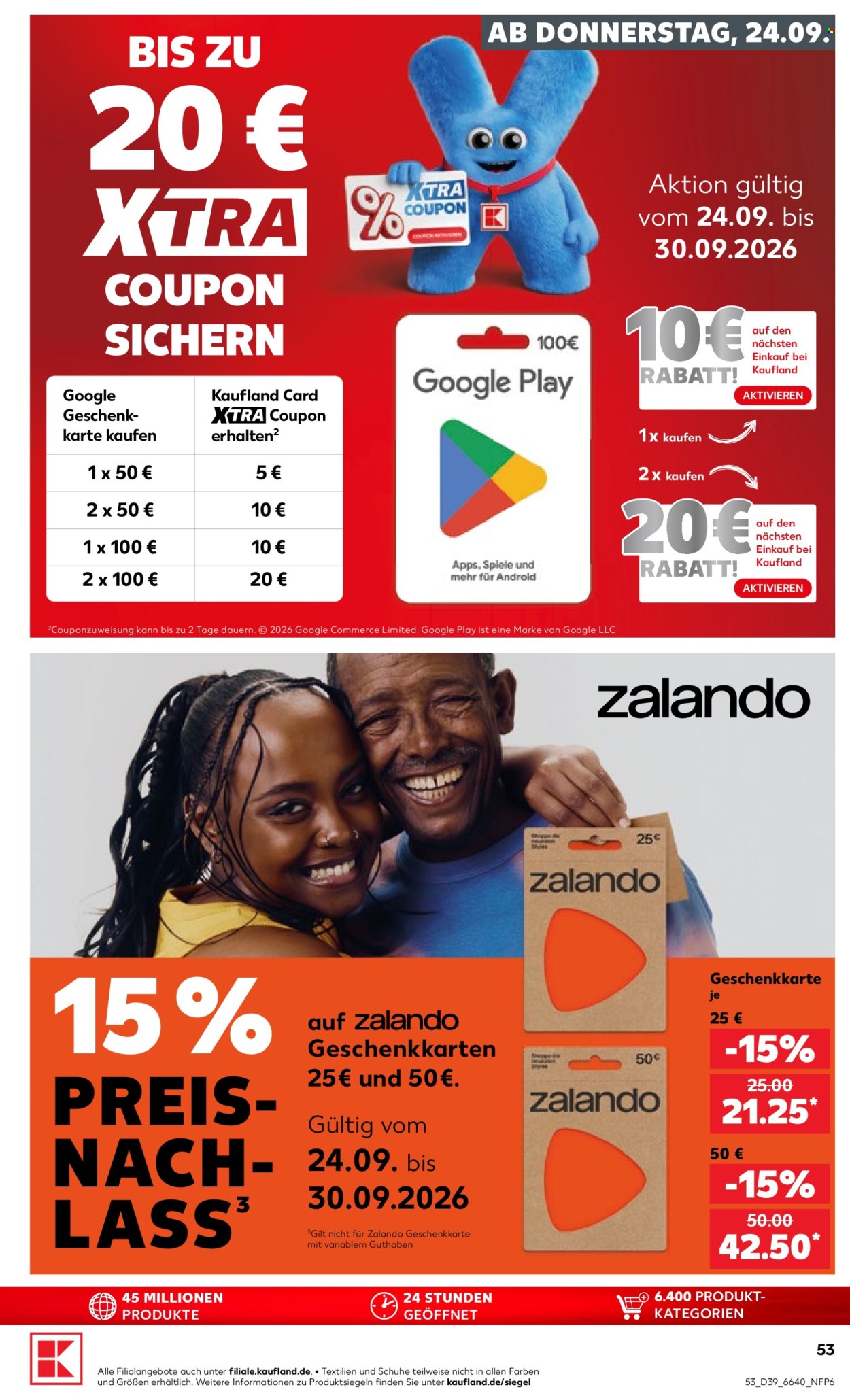 Kaufland Prospekte  - 24.09.2026 - 30.09.2026. Seite 55