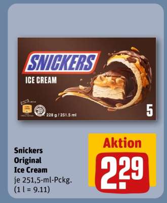Snickers Original Ice Cream