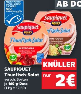 SAUPIQUET Thunfisch-Salat