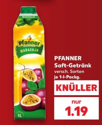 PFANNER Saft- Getränk