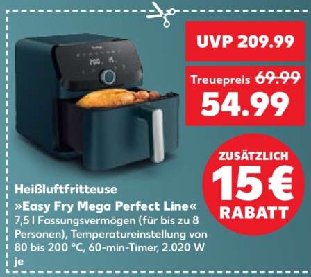 Heißluftfritteuse »Easy Fry Mega Perfect Line«