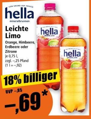 Leichte Limo