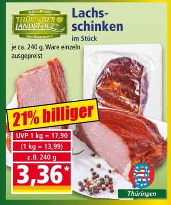 Lachsschinken