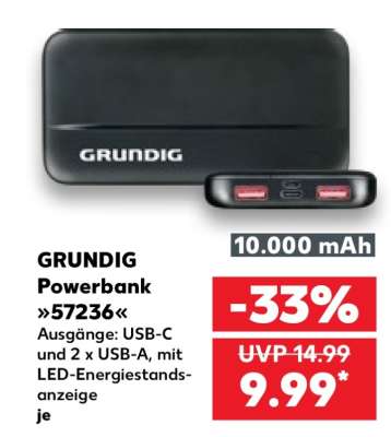 GRUNDIG Powerbank »57236«