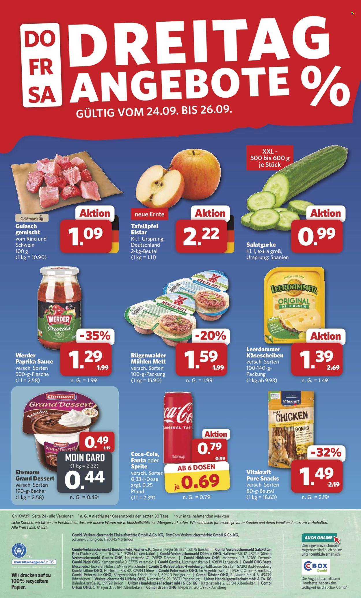 Combi Prospekte  - 21.09.2026 - 26.09.2026. Seite 26