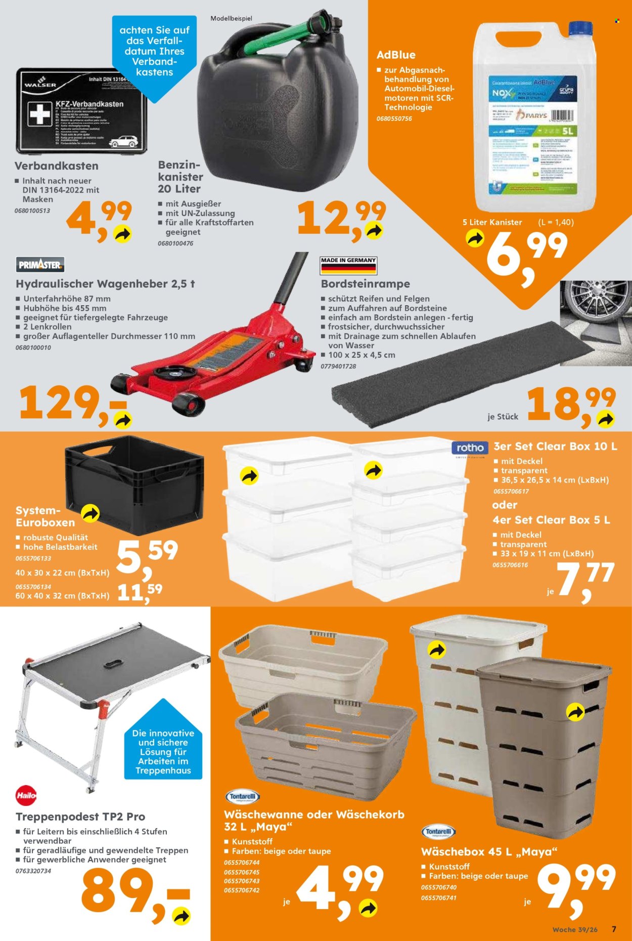 Globus Baumarkt Prospekte  - 21.09.2026 - 26.09.2026. Seite 7