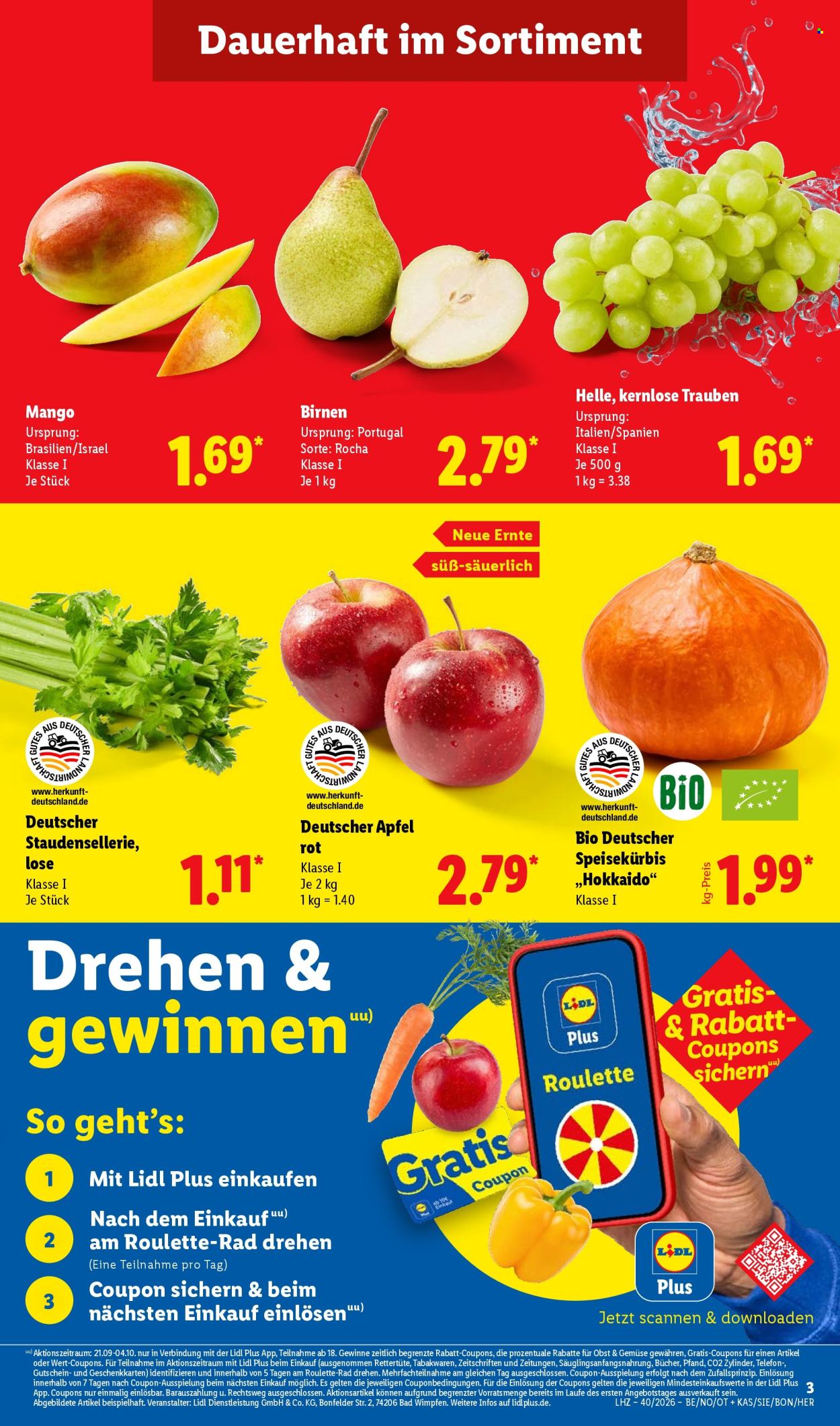 Lidl Prospekte  - 28.09.2026 - 2.10.2026. Seite 3