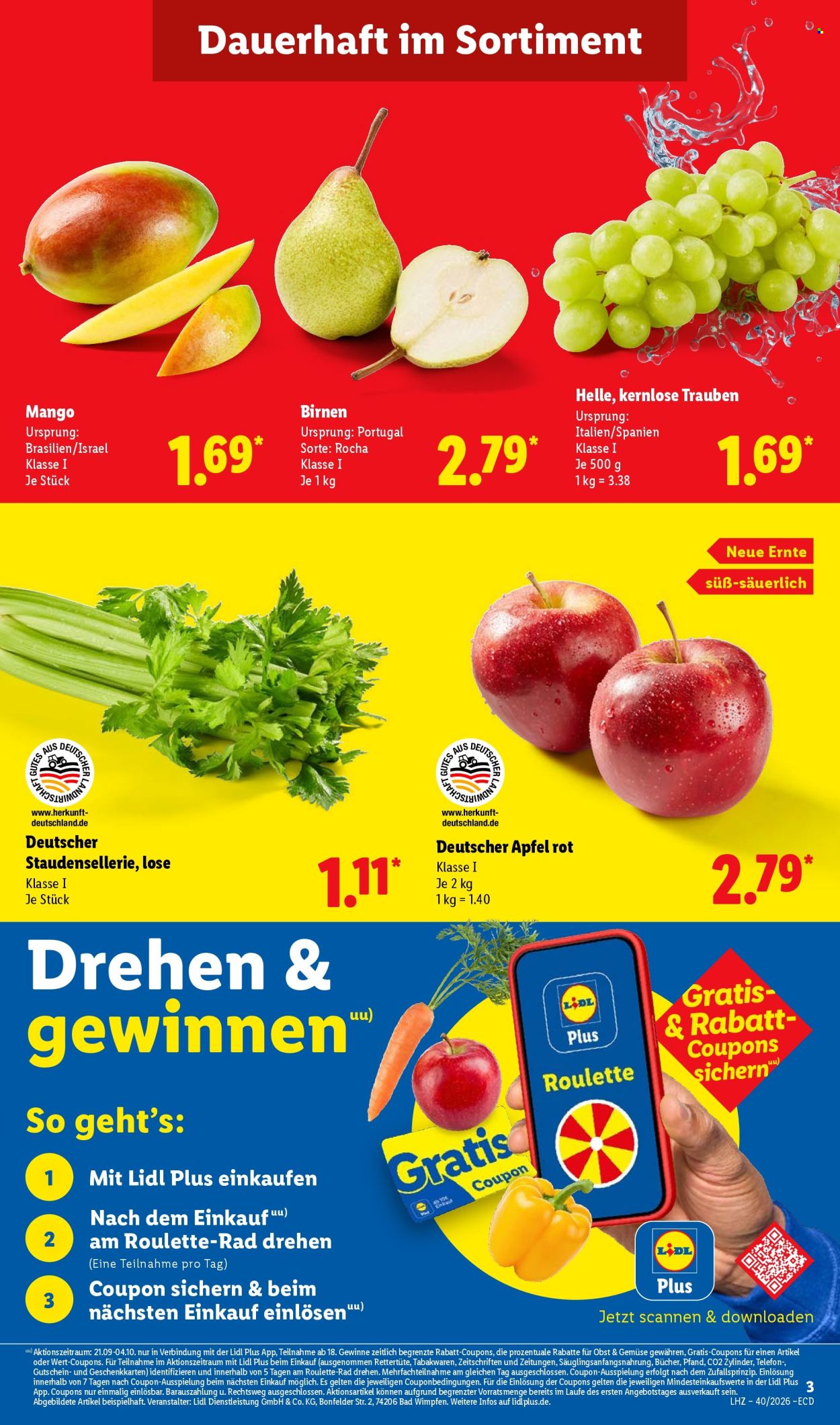 Lidl Prospekte  - 28.09.2026 - 2.10.2026. Seite 3