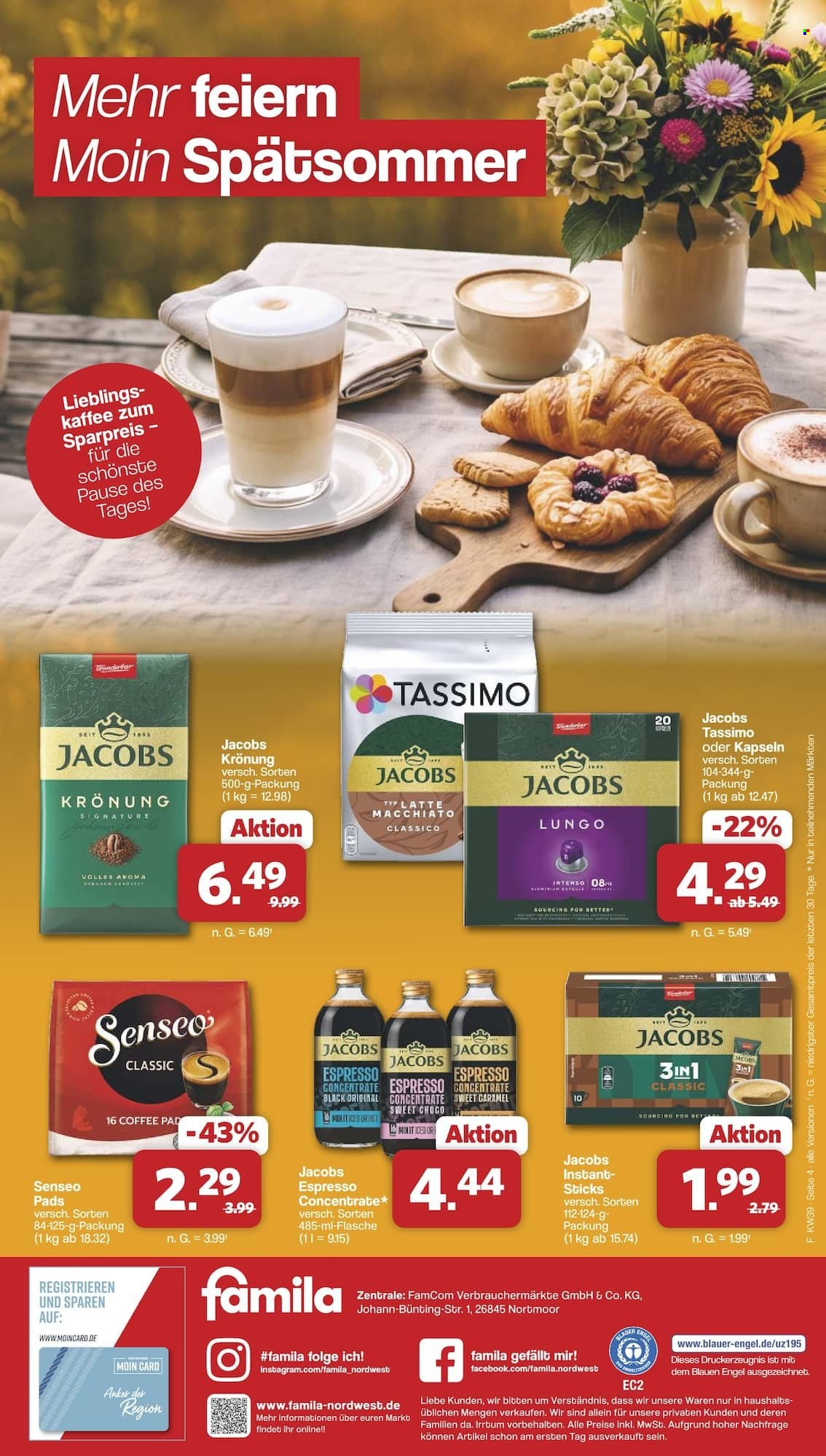 famila Prospekte  - 21.09.2026 - 26.09.2026. Seite 4