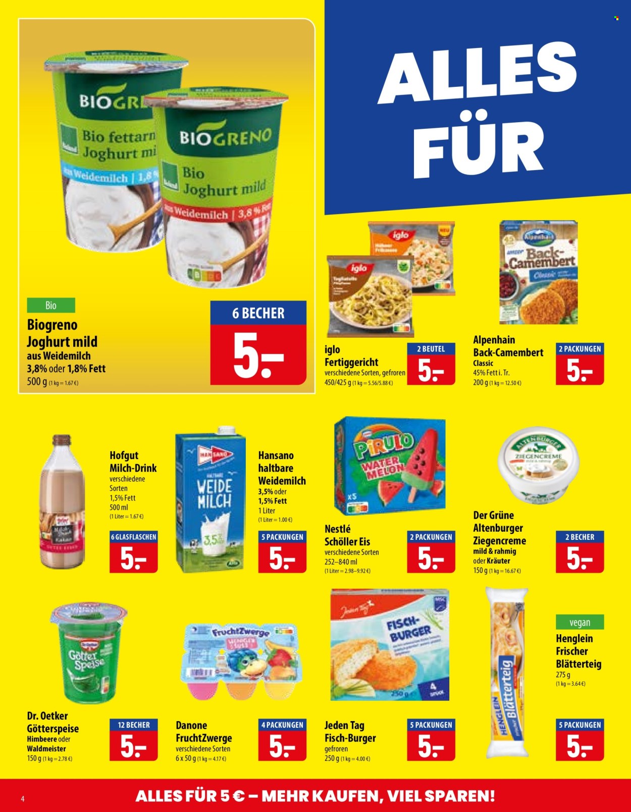famila Prospekte  - 21.09.2026 - 26.09.2026. Seite 4