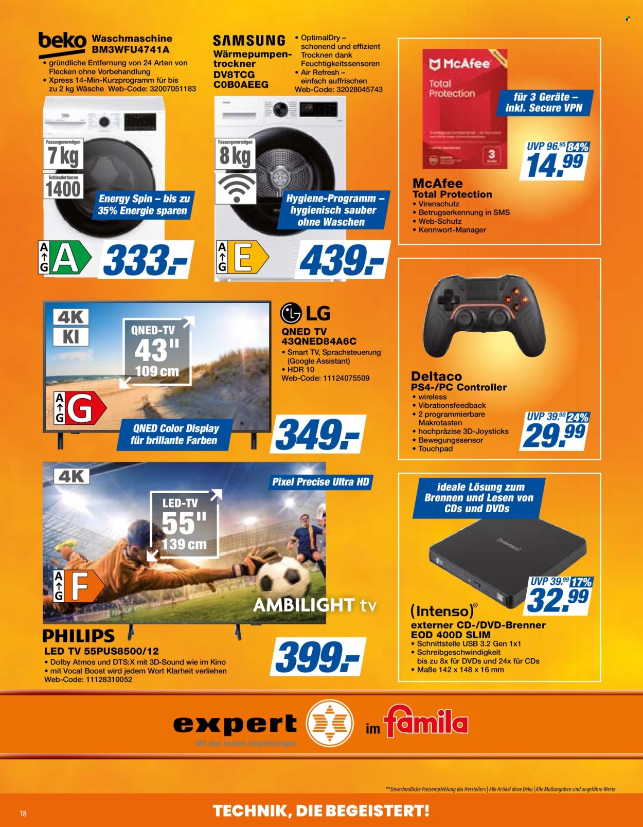 famila Prospekte  - 21.09.2026 - 26.09.2026. Seite 18