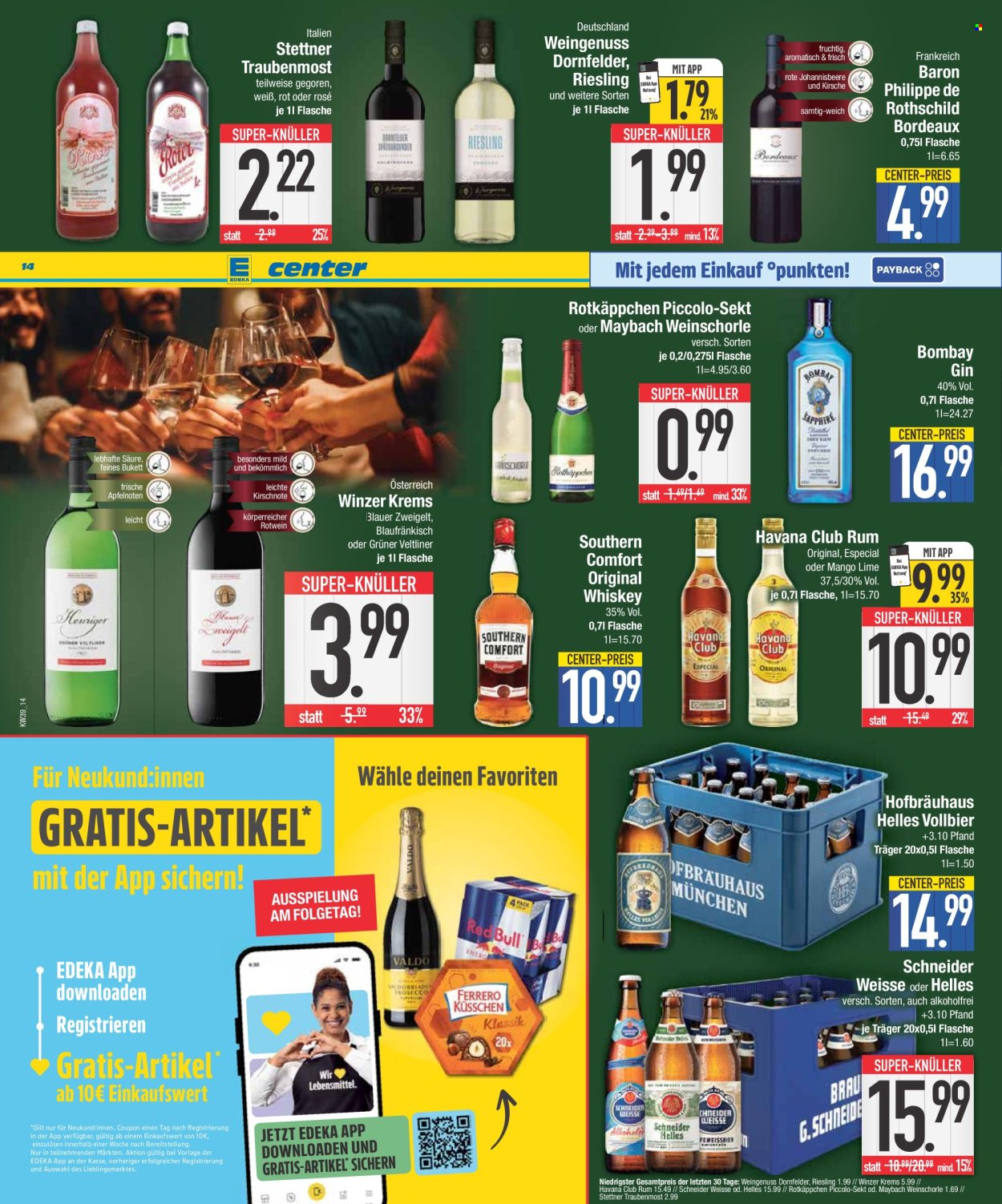 Edeka Prospekte  - 21.09.2026 - 26.09.2026. Seite 14