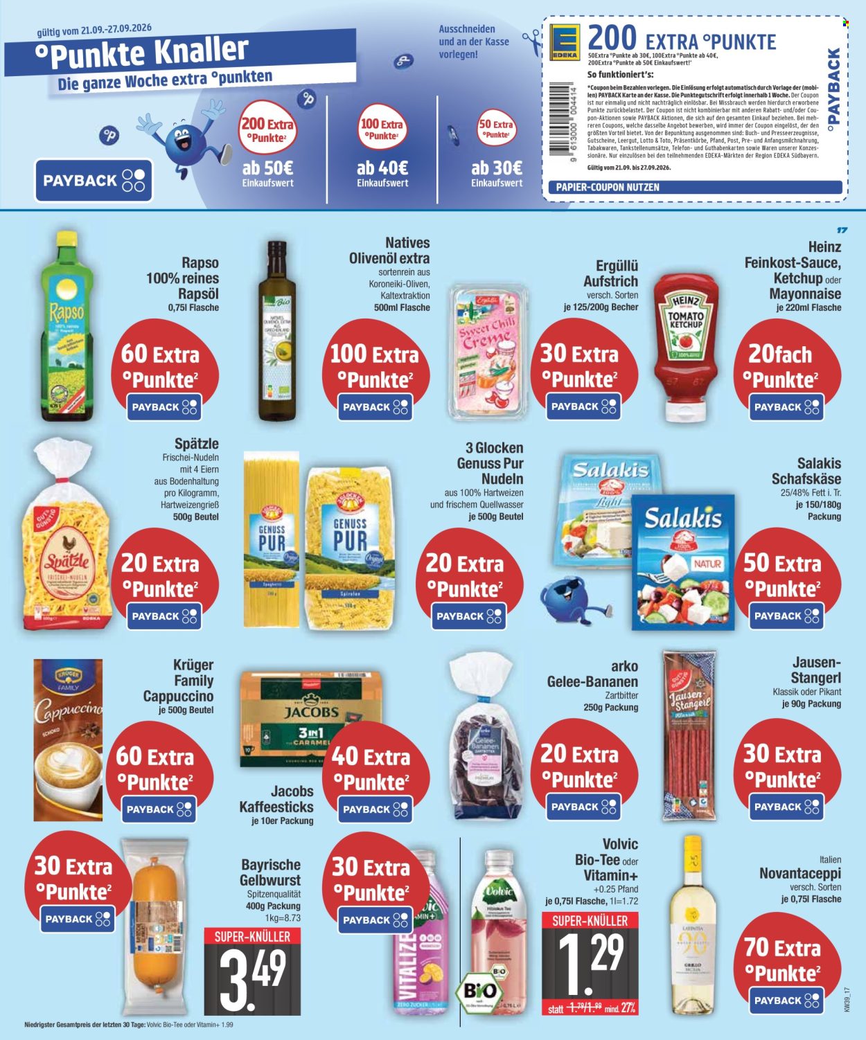 Edeka Prospekte  - 21.09.2026 - 26.09.2026. Seite 17