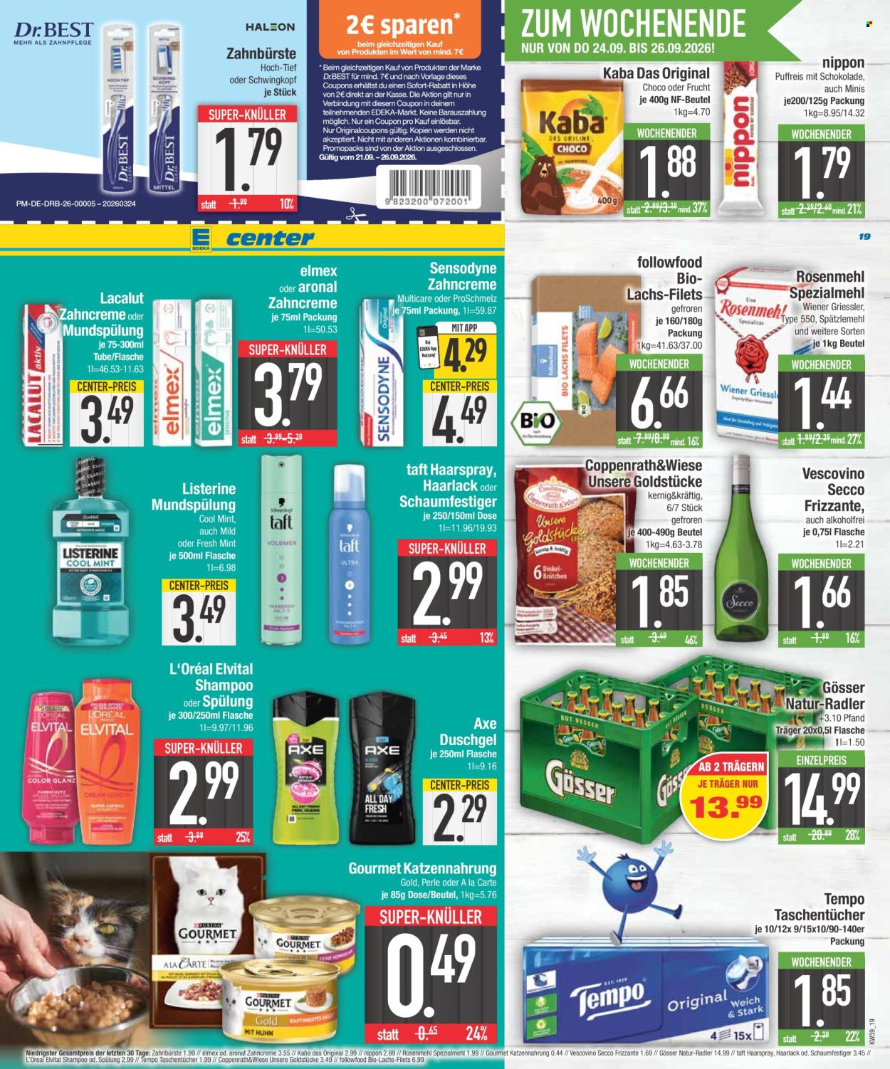 Edeka Prospekte  - 21.09.2026 - 26.09.2026. Seite 21