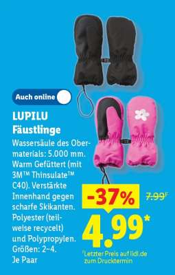 LUPILU Fäustlinge