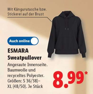 Esmara Sweatpullover