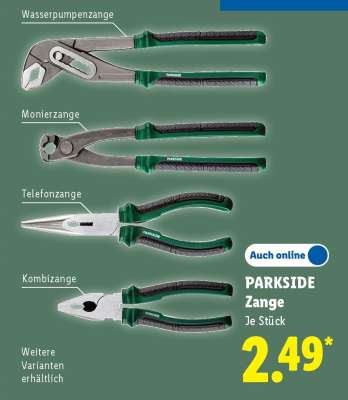 PARKSIDE Zange