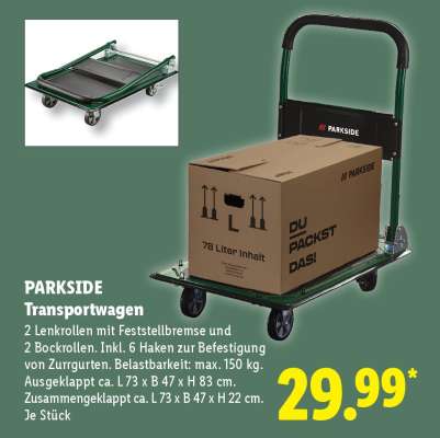 PARKSIDE Transportwagen
