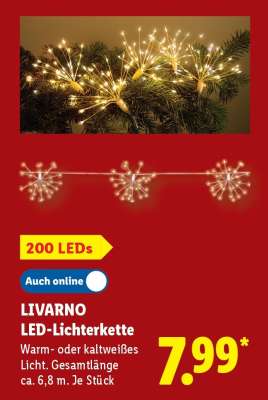 LIVARNO LED-Lichterkette