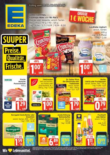 Prospekte Edeka - 21.09.2026 - 26.09.2026.