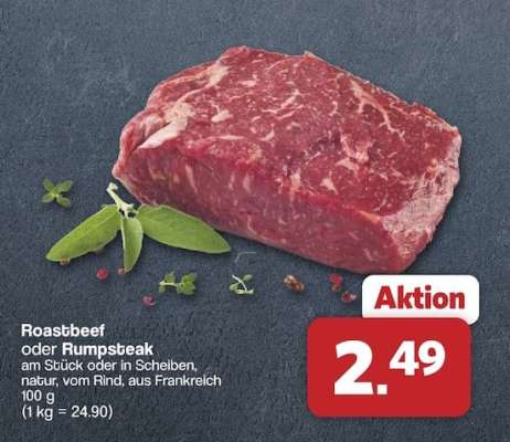 Roastbeef oder Rumpsteak