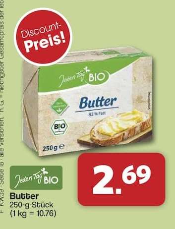 Jeden Tag BIO Butter