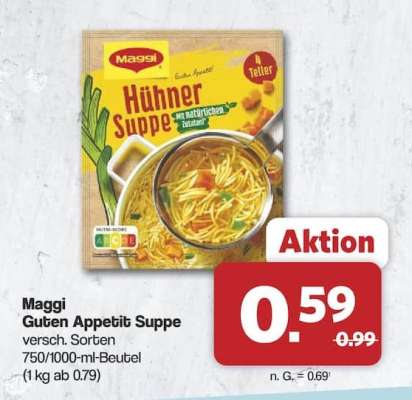 Maggi Guten Appetit Suppe