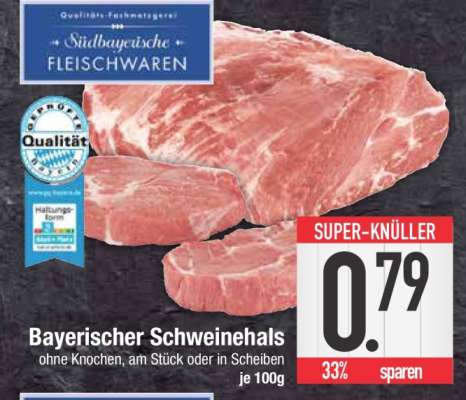 Bayerischer Schweinehals