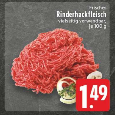 Frisches Rinderhackfleisch