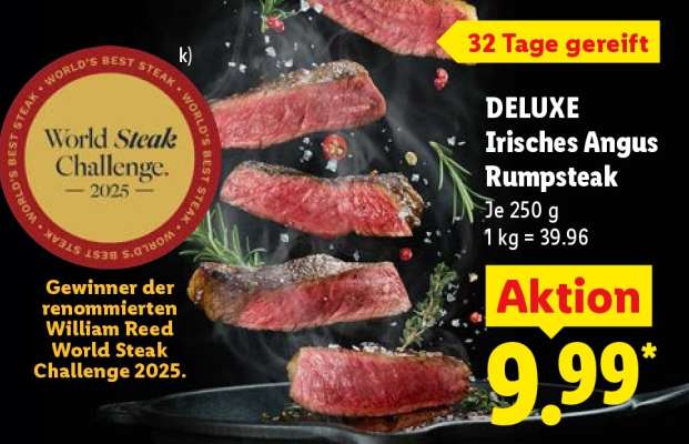 Deluxe Irisches Angus Rumpsteak