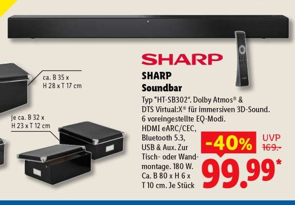 SHARP Soundbar