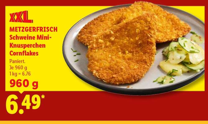 METZGERFRISCH Schweine Mini-Knusperchen Cornflakes