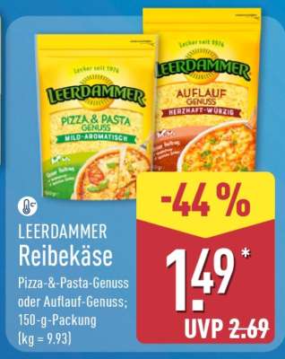 Leerdammer Reibekäse