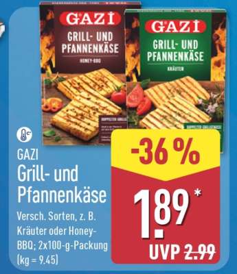 GAZI Grill- und Pfannenkäse