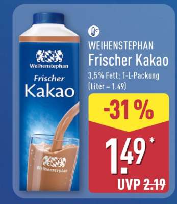 Weihenstephan Frischer Kakao