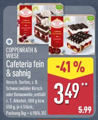 Cafeteria fein & sahnig