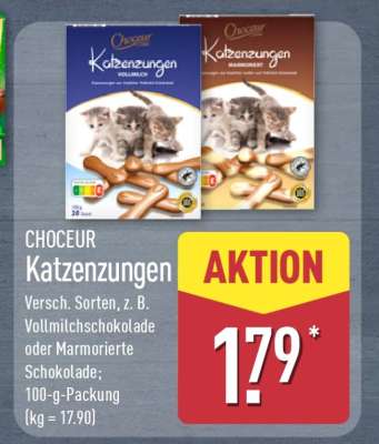 CHOCEUR Katzenzungen
