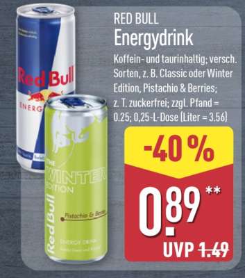 RED BULL Energydrink